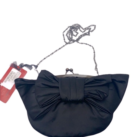 NWT. Macy’s. Small black small evening bag clutch - Picture 2 of 9